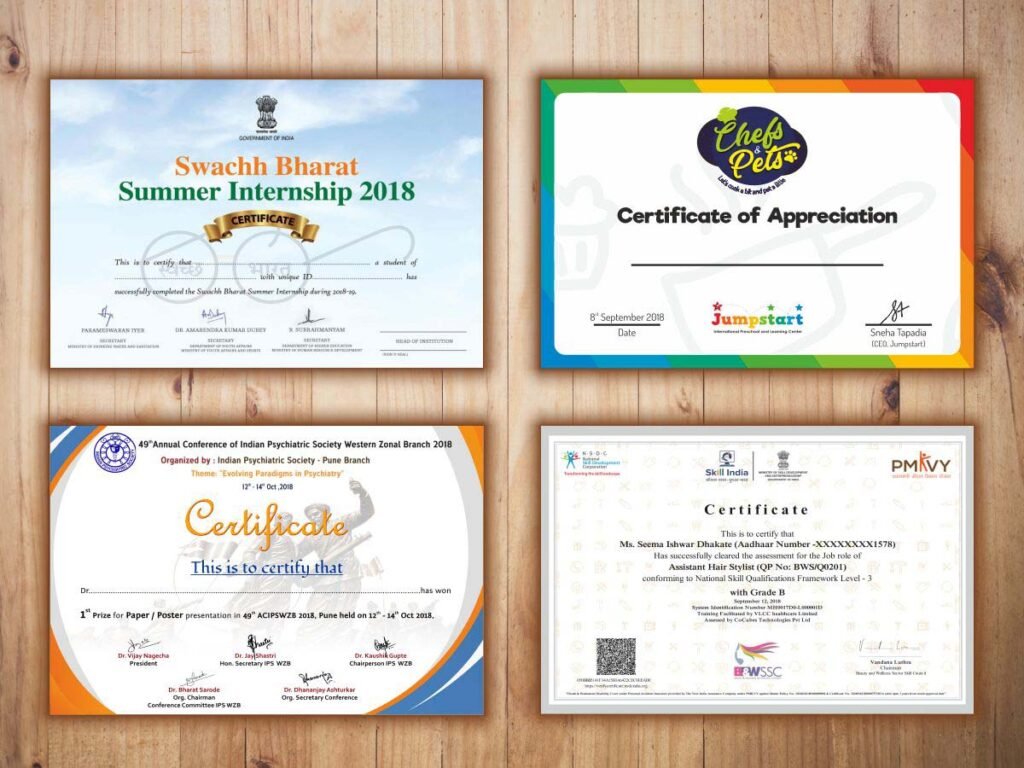 Certificate Printing Southport