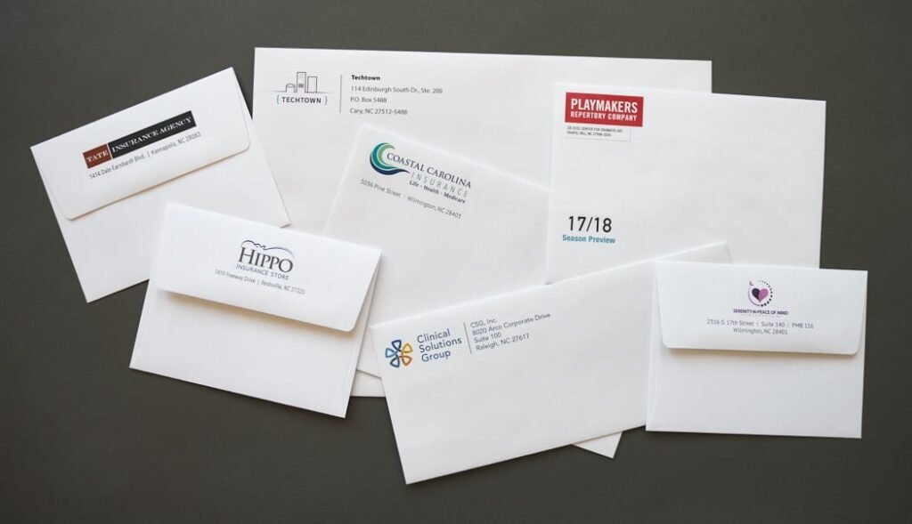 Envelope Printing Southport 
